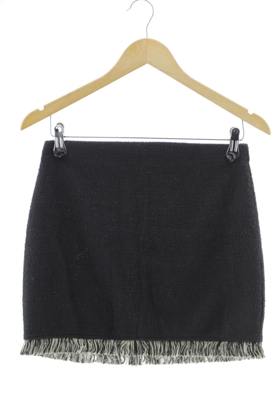 Gonna de Trf (ZARA) de la talla M, de color nero