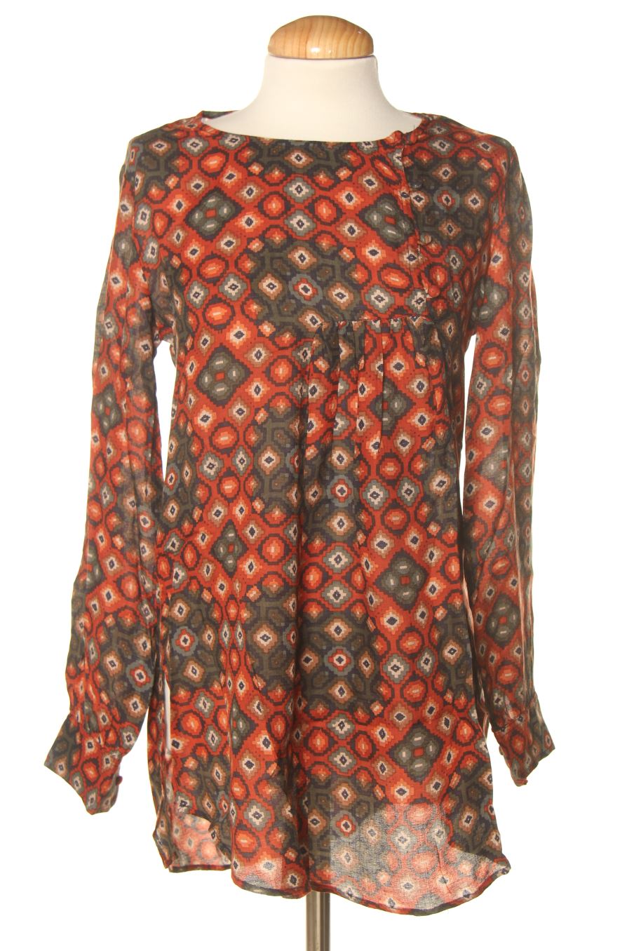 Langärmelige Bluse von Trucco Größe S, Farbe Aufdruck, für