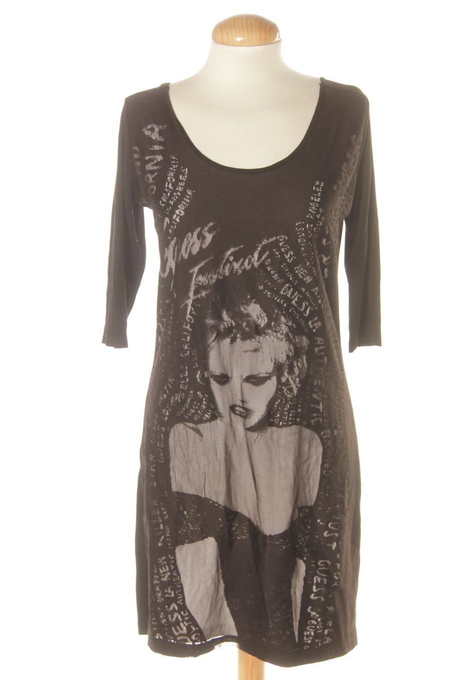 Robe casual Guess Los Angeles de la taille S, de couleur imprimés