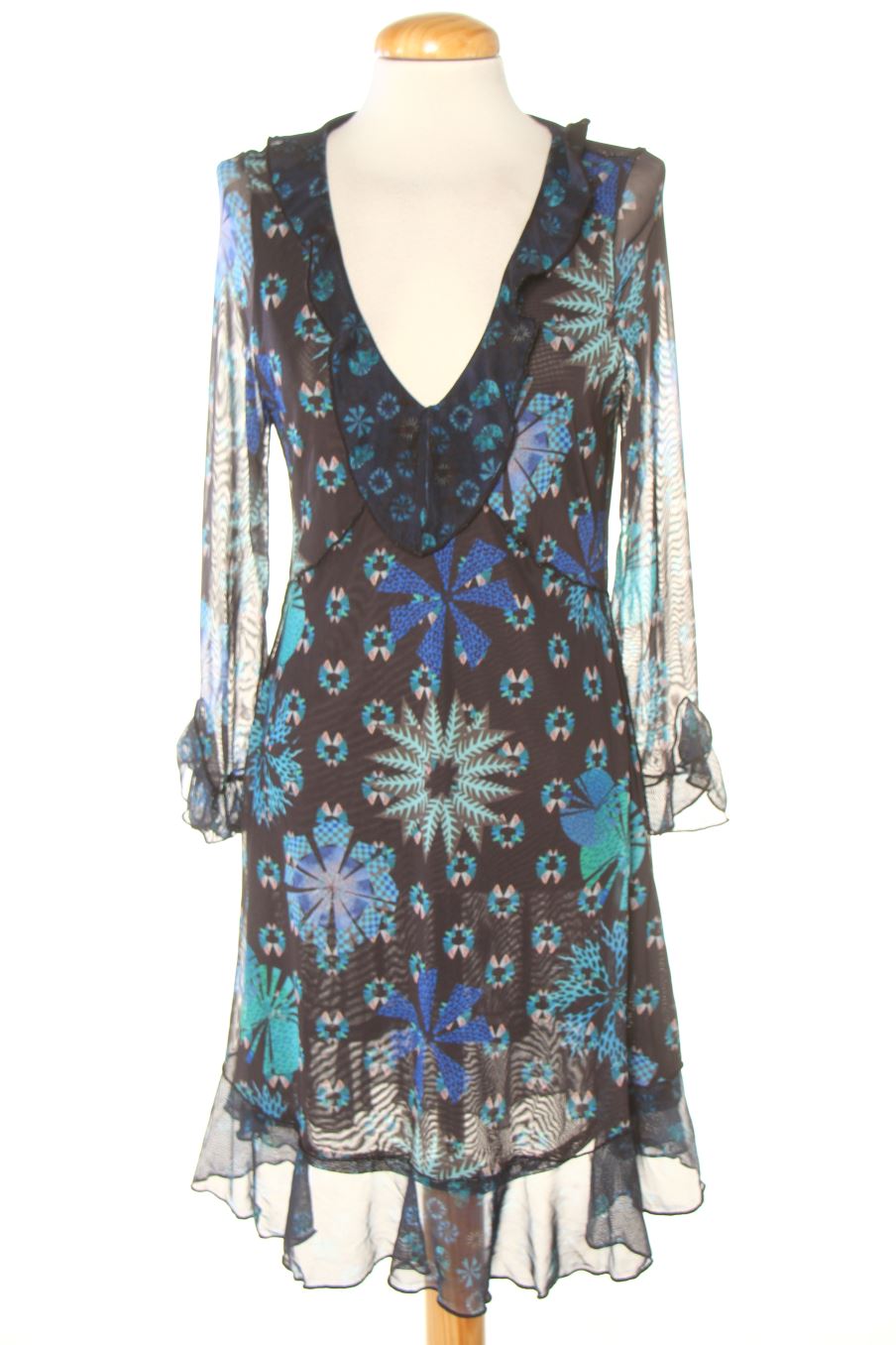 Robe casual Desigual de la taille M, de couleur imprimés