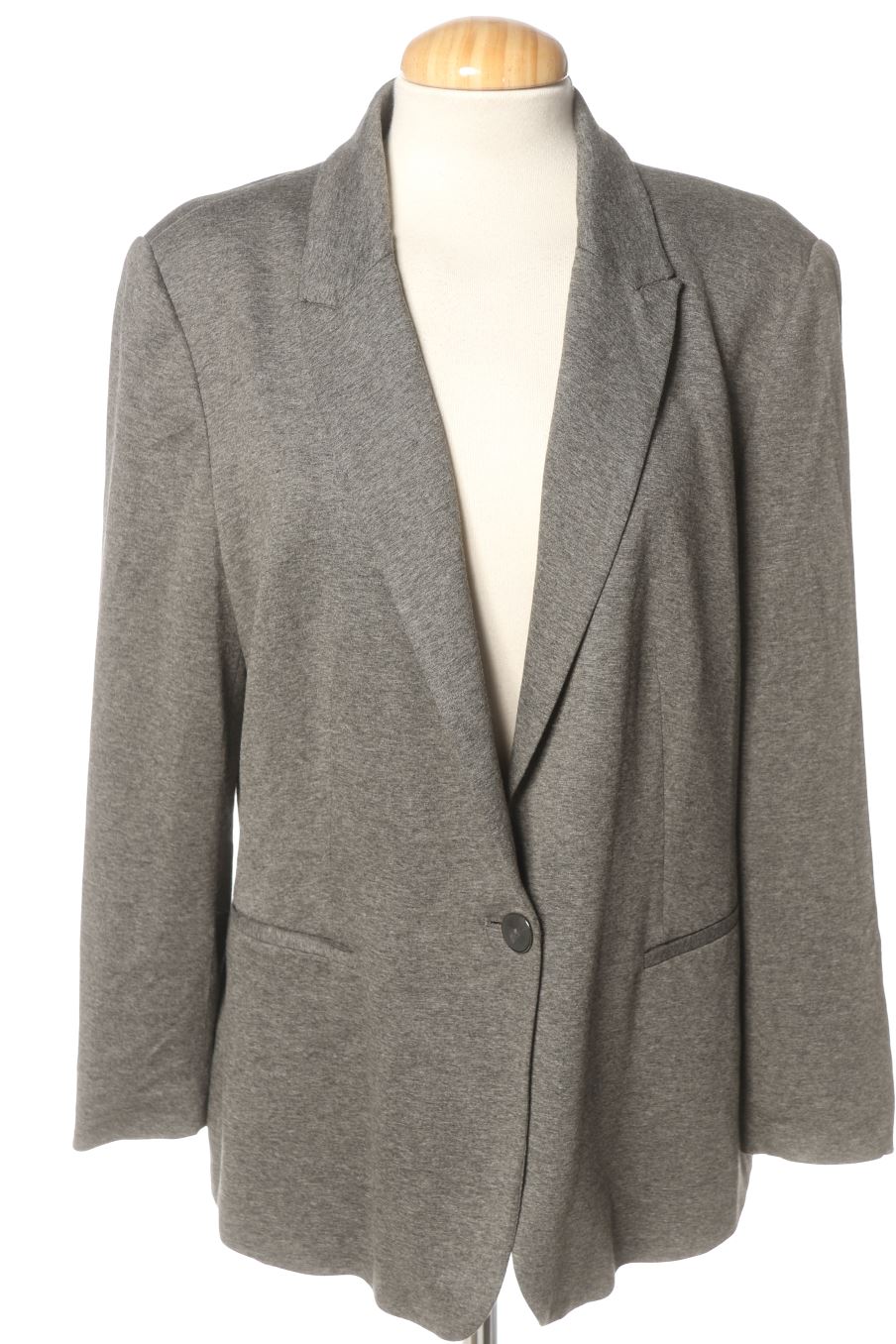 Blazer Zara de la taille XL, de couleur gris