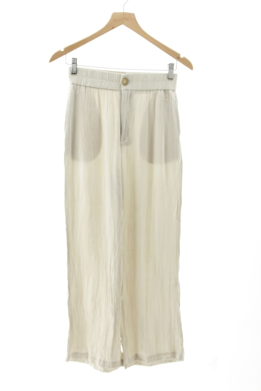 Casual Hose von Stradivarius Größe XS, Farbe Grau, für