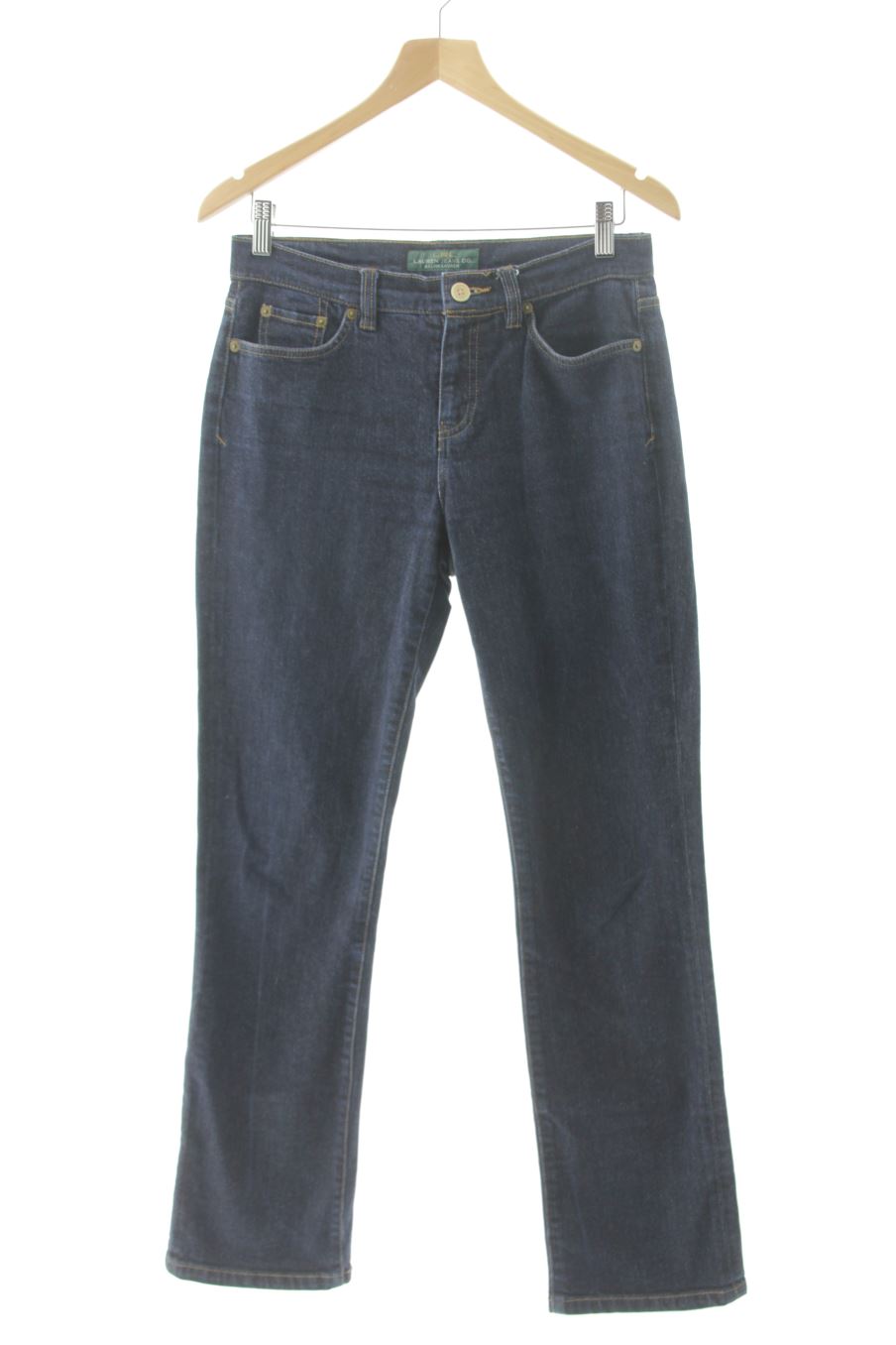 Jeans LAUREN JEANS COMPANY de la taille 38, de couleur bleu de denim