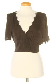 Blusa de manga corta M Stradivarius, foto 1 de 2
