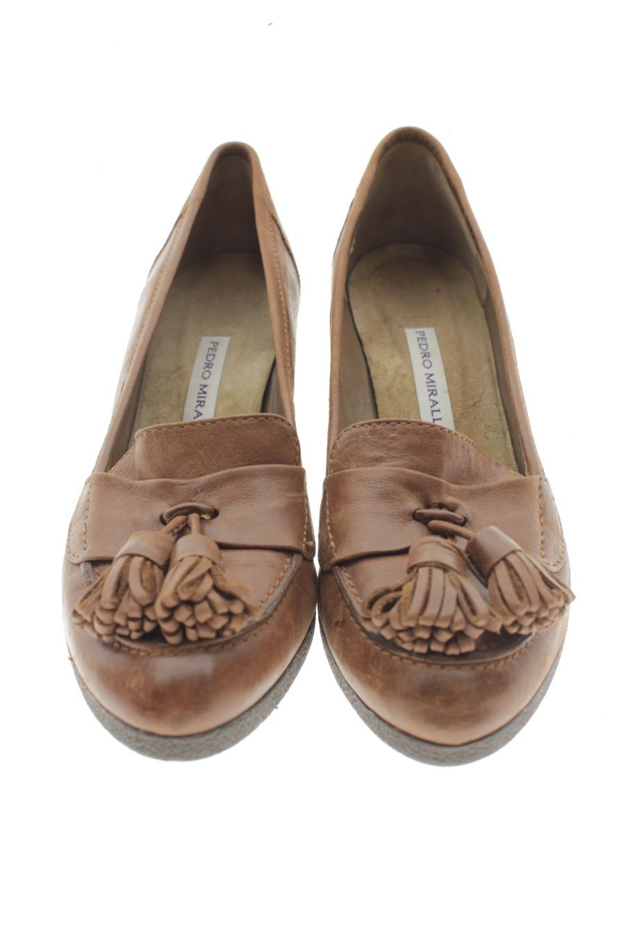 Zapatos de tacon de Pedro Miralles de la talla 39, de color marrón de