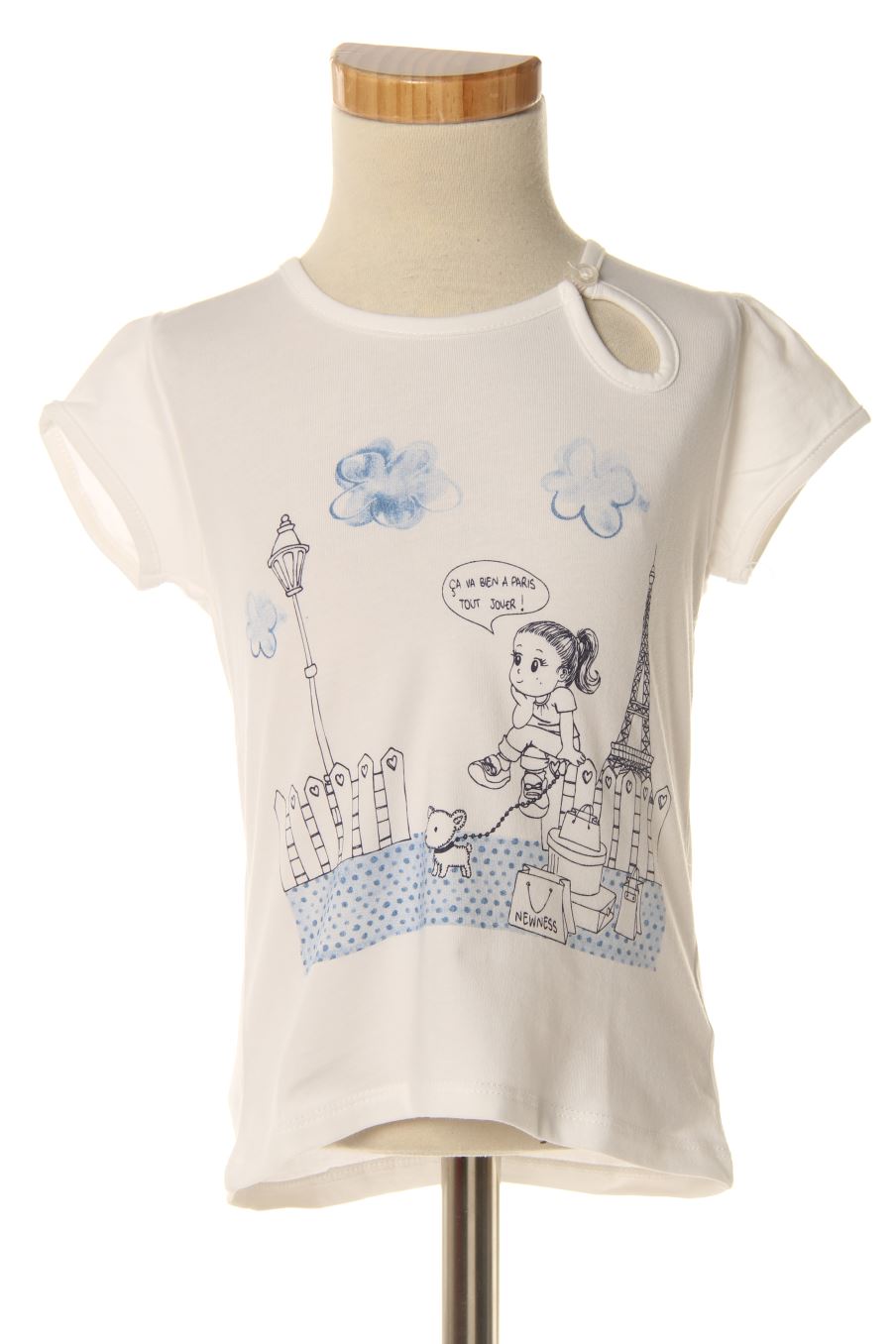 T-shirt Newness de la taille 2 ans avec une étiquette
