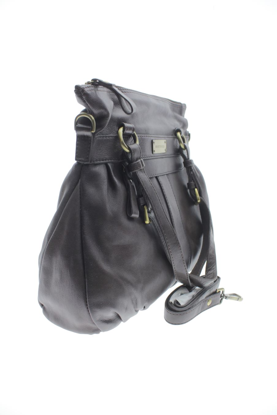 Bolso de Hombro Marrón de Martinelli