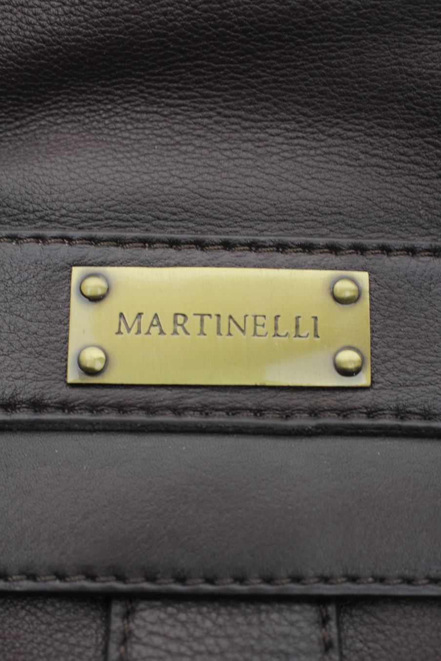 Bolso de Hombro Marrón de Martinelli