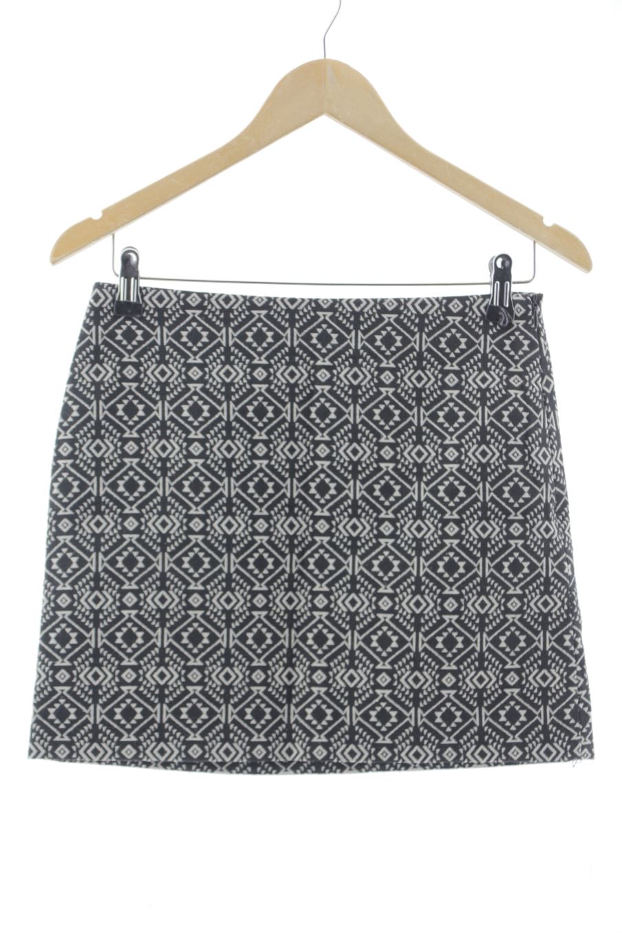 Falda de Springfield de la talla 36, de color estampado