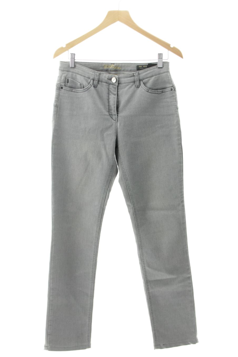 Jeans Sbelt jeans de la taille 38, de couleur gris de denim