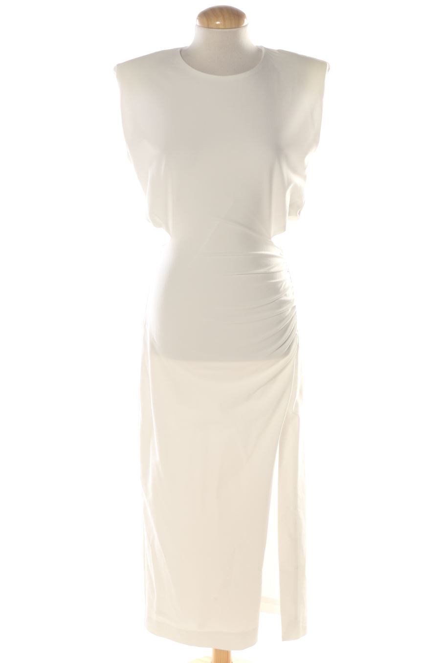 Vestito casual de Zara de la talla XS, de color bianco