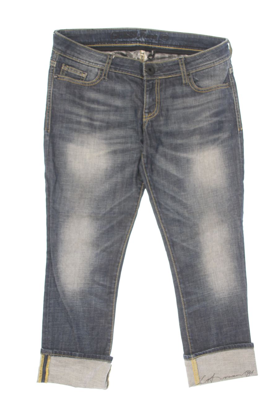 Jeans Guess de la taille 40, de couleur bleu de denim