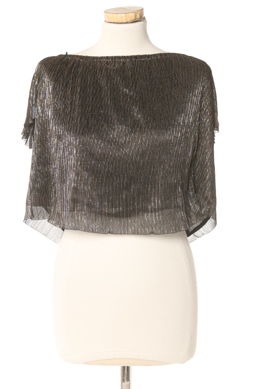Blouse à manches courtes Zara de la taille XS, de couleur imprimés