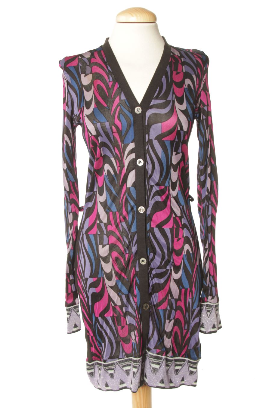 Einfaches Kleid von Custo Barcelona Größe S, Farbe Aufdruck, für