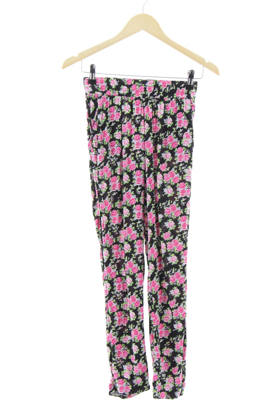 Pantalón Casual de H&M de la talla 34, de color flores