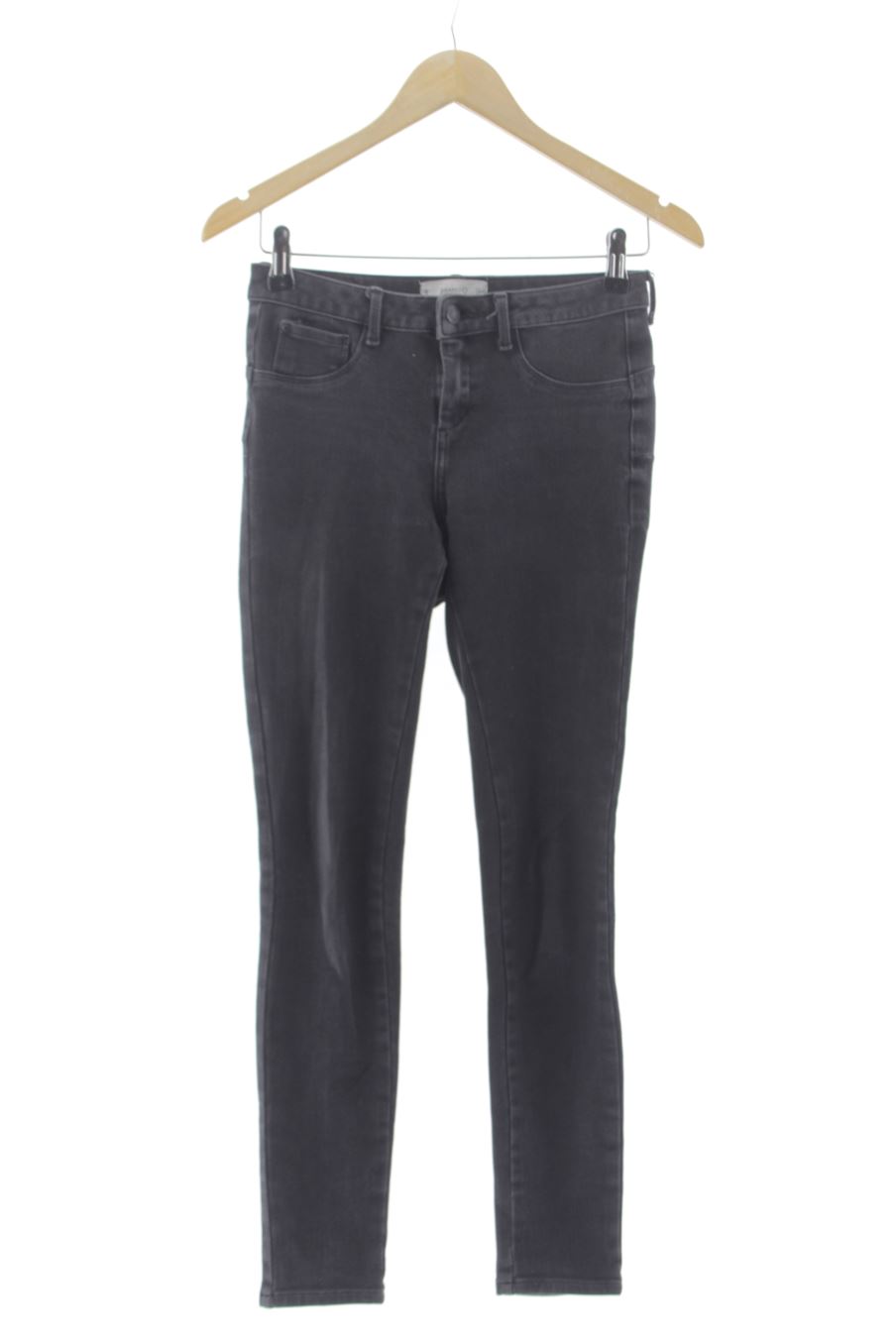 Jeans de Mango de la talla 36, de color nero