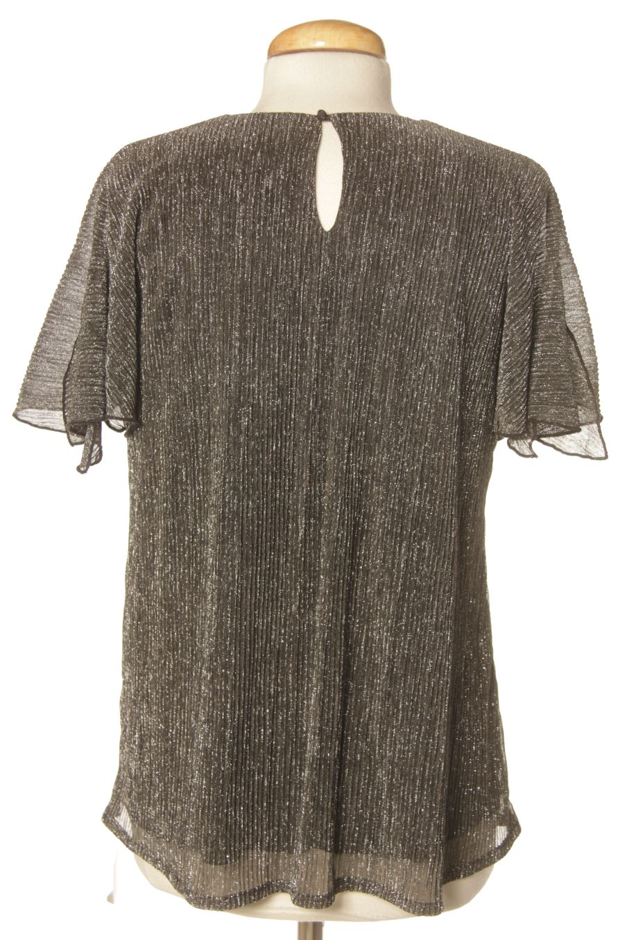 Blusa a maniche corte de Escolá de la talla 42, de color grigio