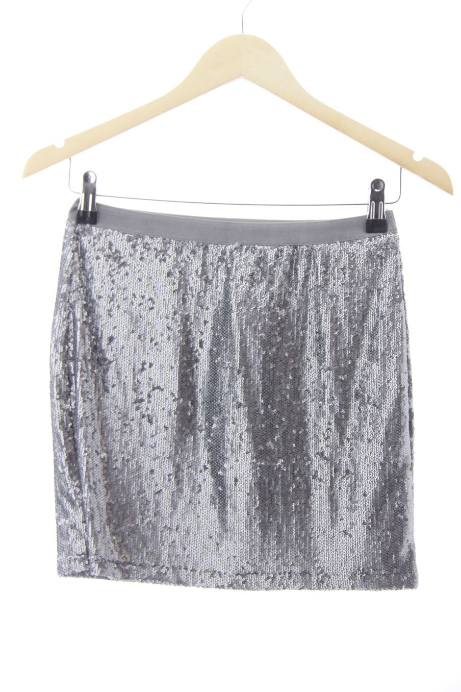 Gonne de let it snow de la talla S, de color argentato