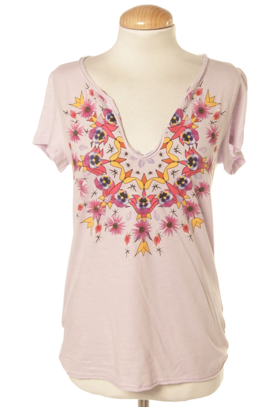 Maglietta de Desigual de la talla XS, de color viola