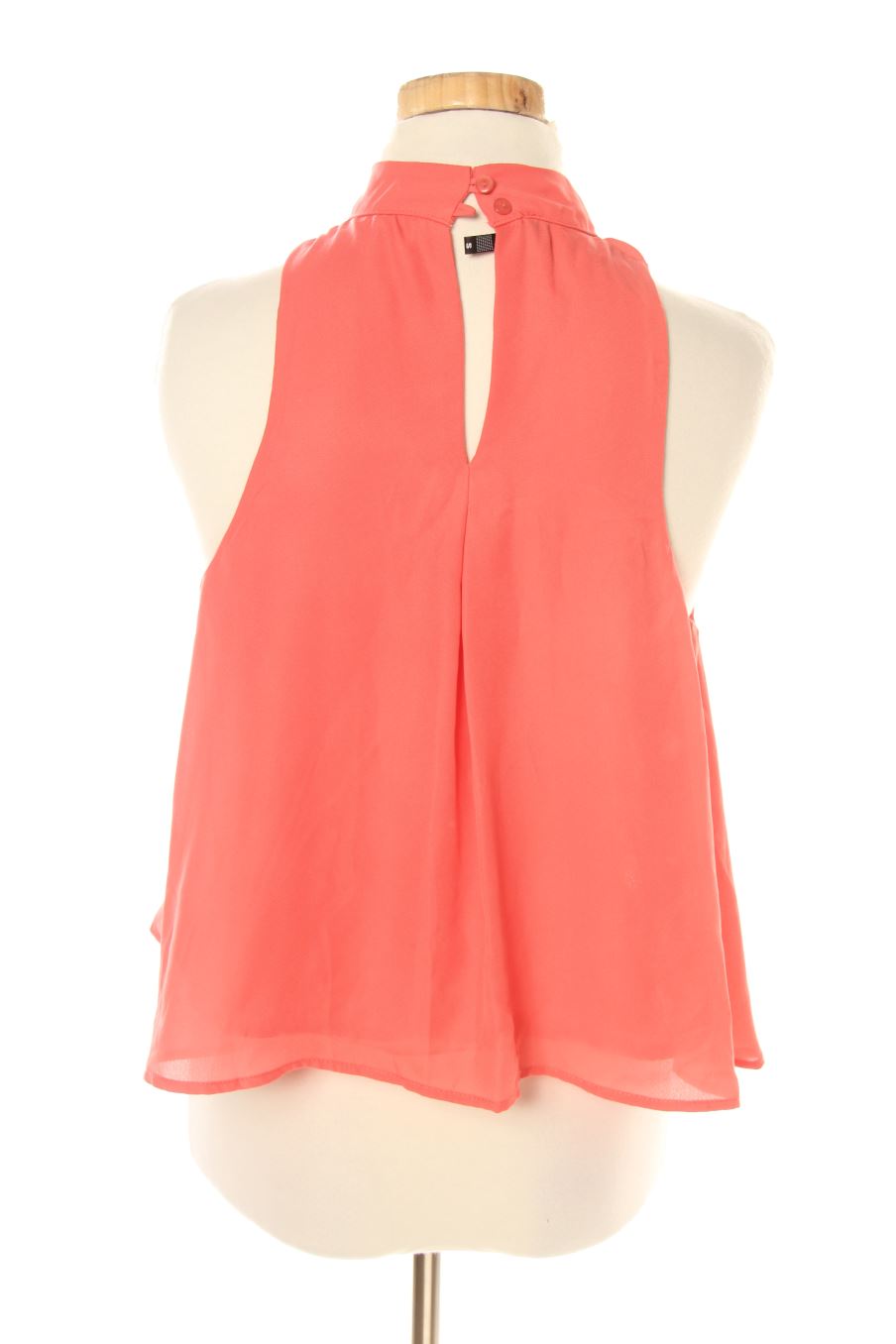 Top de Zebra de la talla S, de color coral
