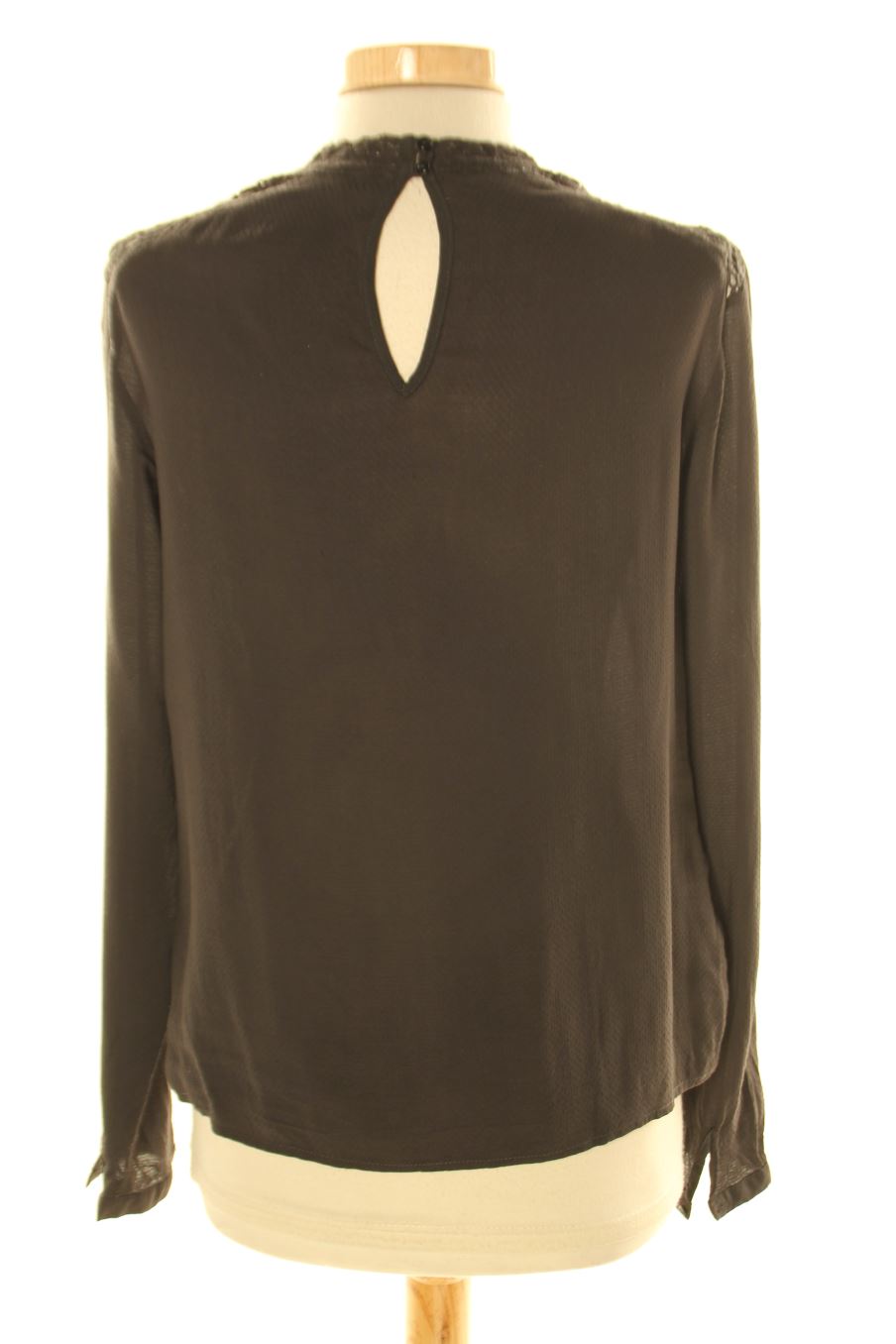 Blouse à manches longues Promod de la taille 36, de couleur gris
