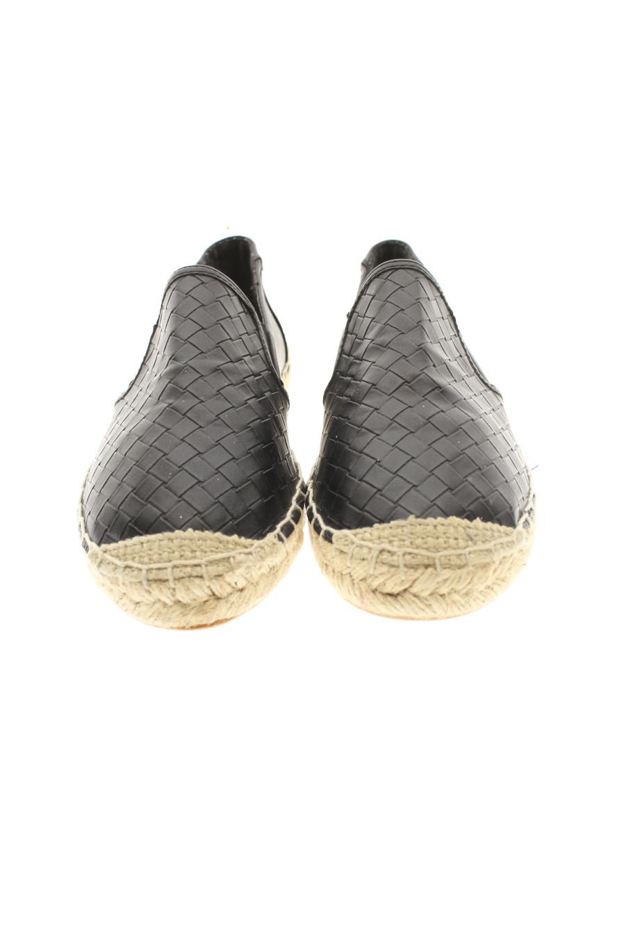 Zapatos planos de justfab de la talla 38, de color negro de