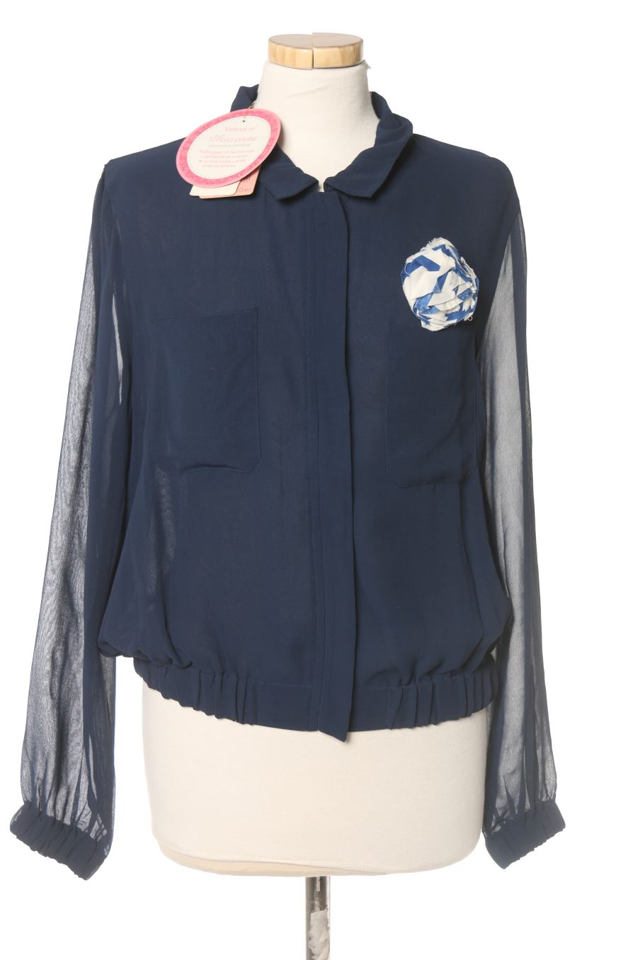 Blouson Tonalá de la taille M, de couleur bleu marine
