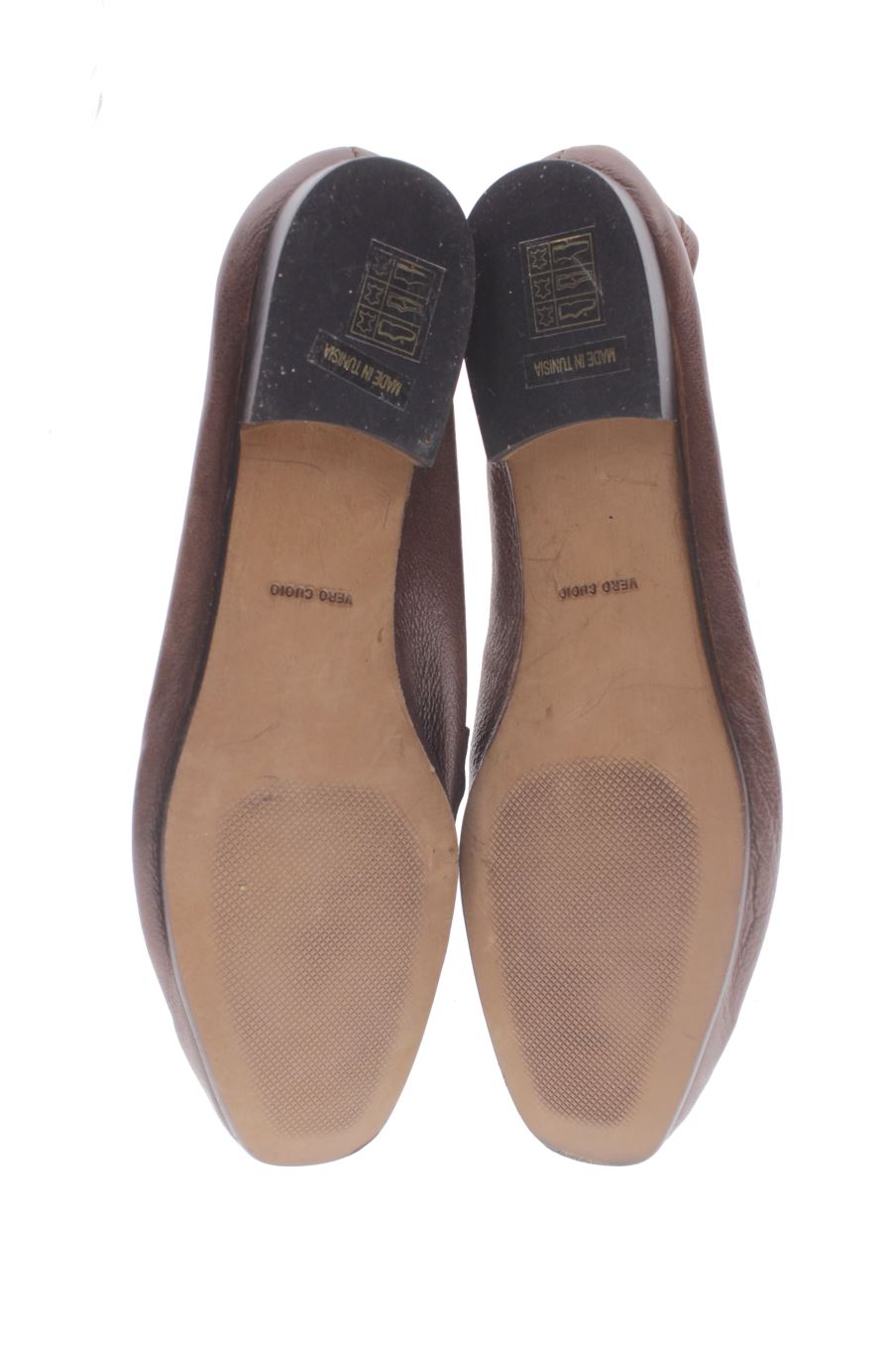 Zapatos planos de UPLA de la talla 40, de color marrón de