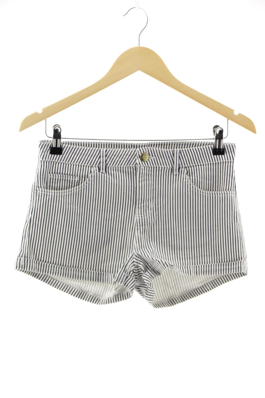 Kurze Hose von H&M Größe 34, Farbe Gestreift, für