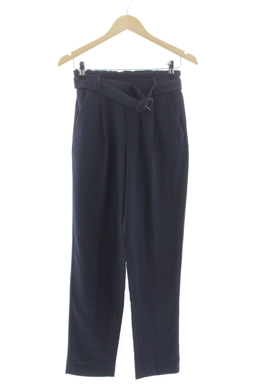 Pantalon Cache cache de la taille 34, de couleur bleu marine