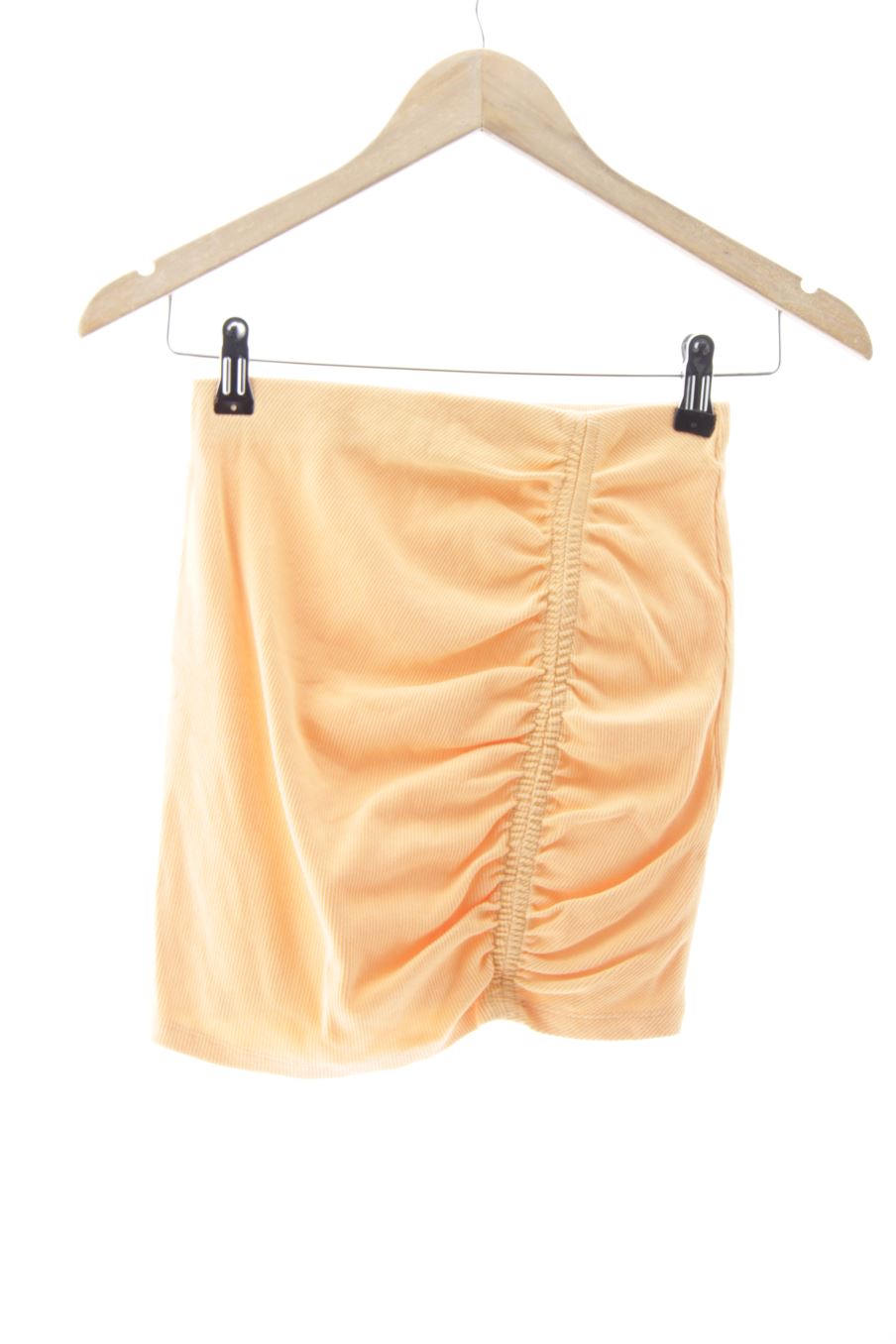 Aufwändiger Rock von Zara Größe S, Farbe Orange, für