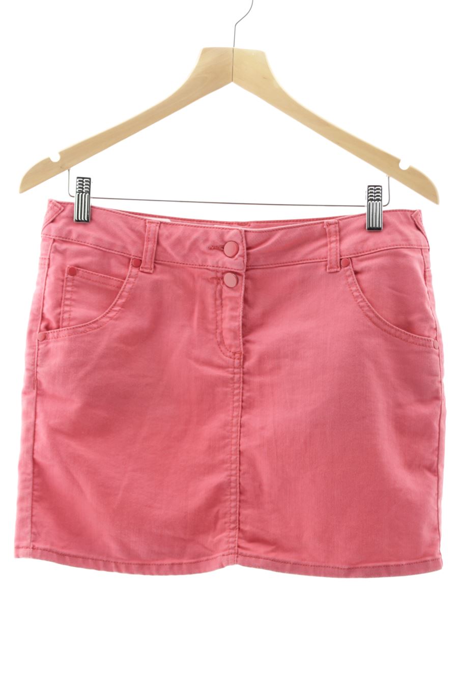 Jupe Naf Naf de la taille 38, de couleur rouge de denim