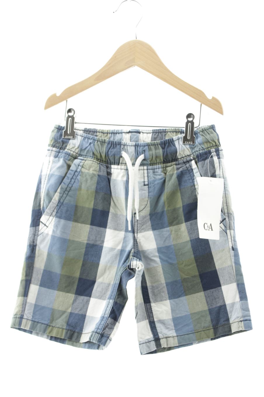 Maillot de bain C&A de la taille 6 ans avec une étiquette