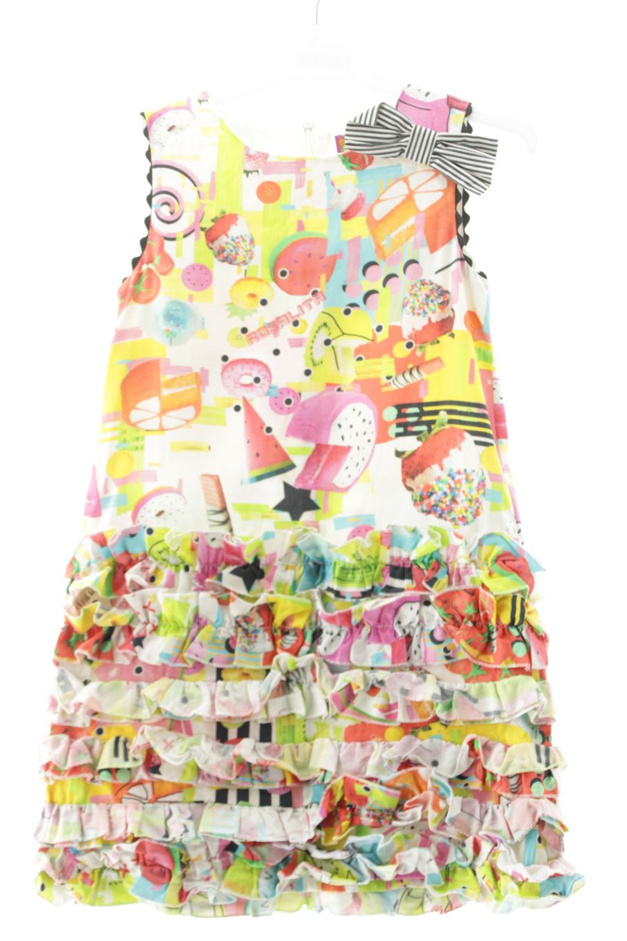 Vestido de rosalita señoritas de la talla 8 años de segunda mano