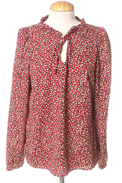 Blusa a maniche lunghe