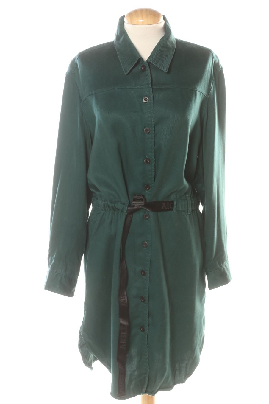 Robe casual Aigle de la taille S, de couleur vert