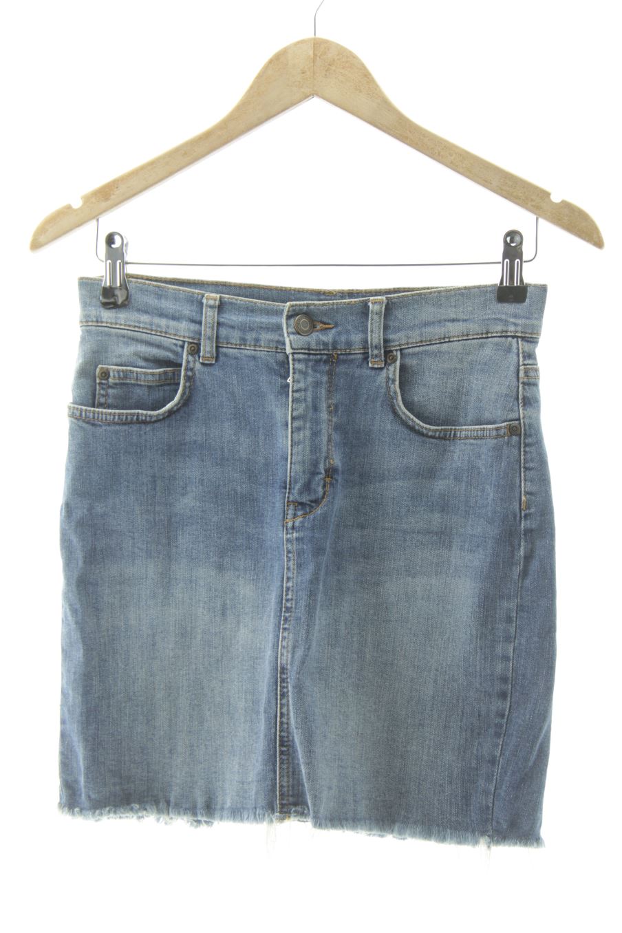 Jupe Pull & Bear de la taille M, de couleur bleu