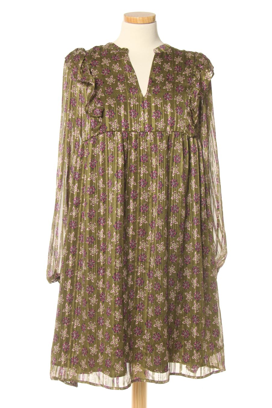 Robe casual Promod de la taille S, de couleur fleurs