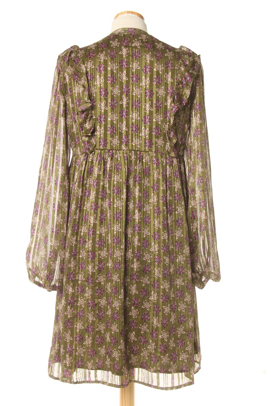 Robe casual Promod de la taille S, de couleur fleurs