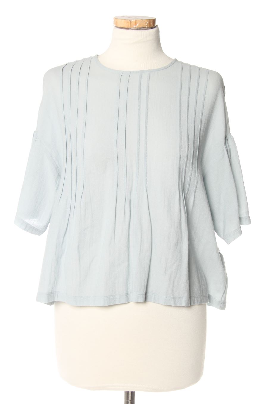 Blouse à manches courtes BIMBA Y LOLA de la taille S, de couleur bleu