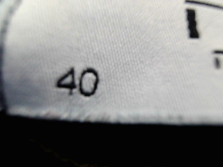 Jeans Milano de la taille 40, de couleur bleu de denim