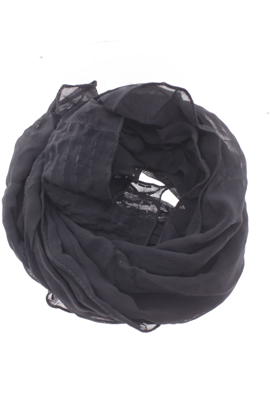 Fular de Zara de la talla Única, de color negro