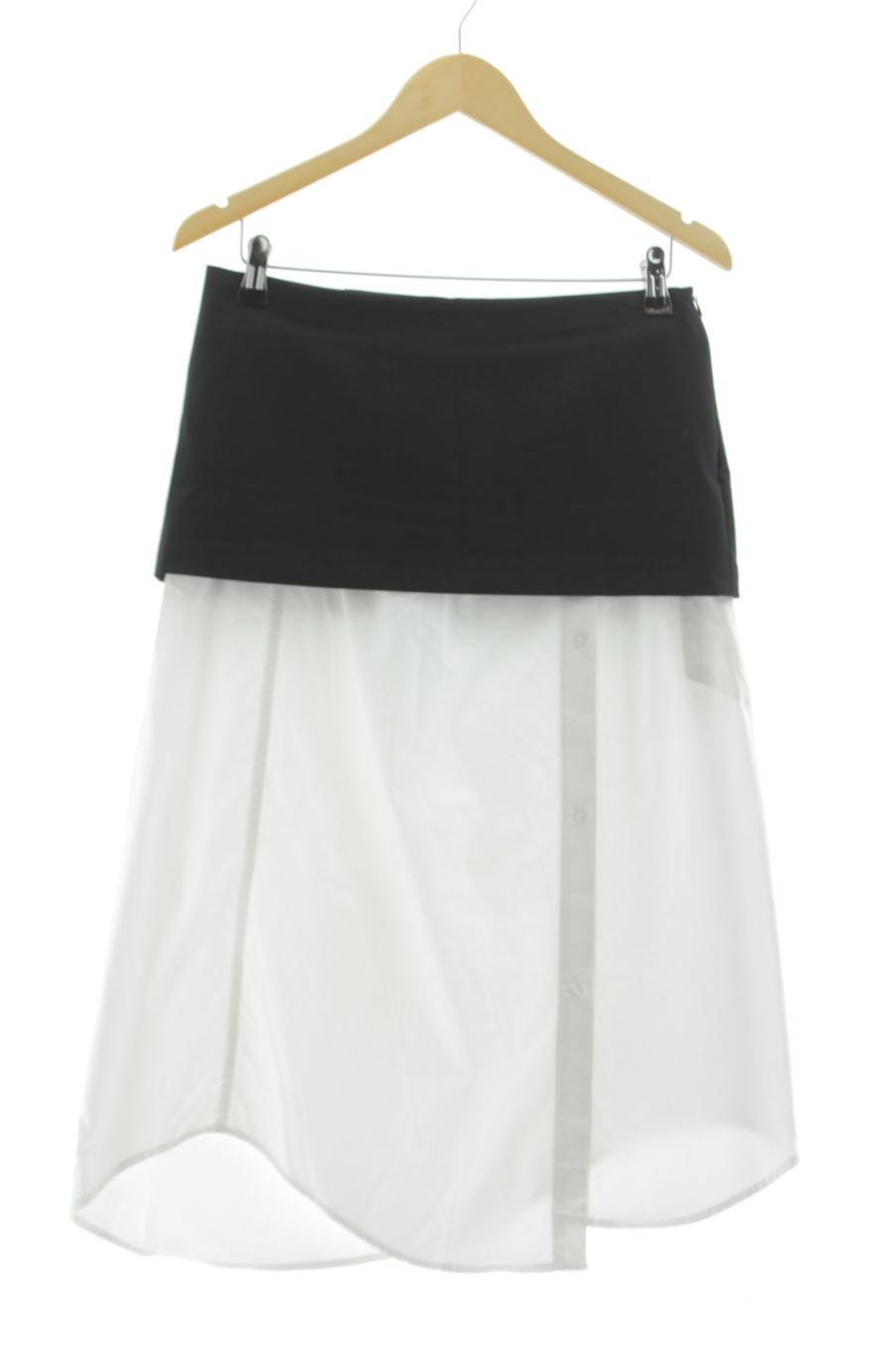 Jupe Zara de la taille S, de couleur blanc