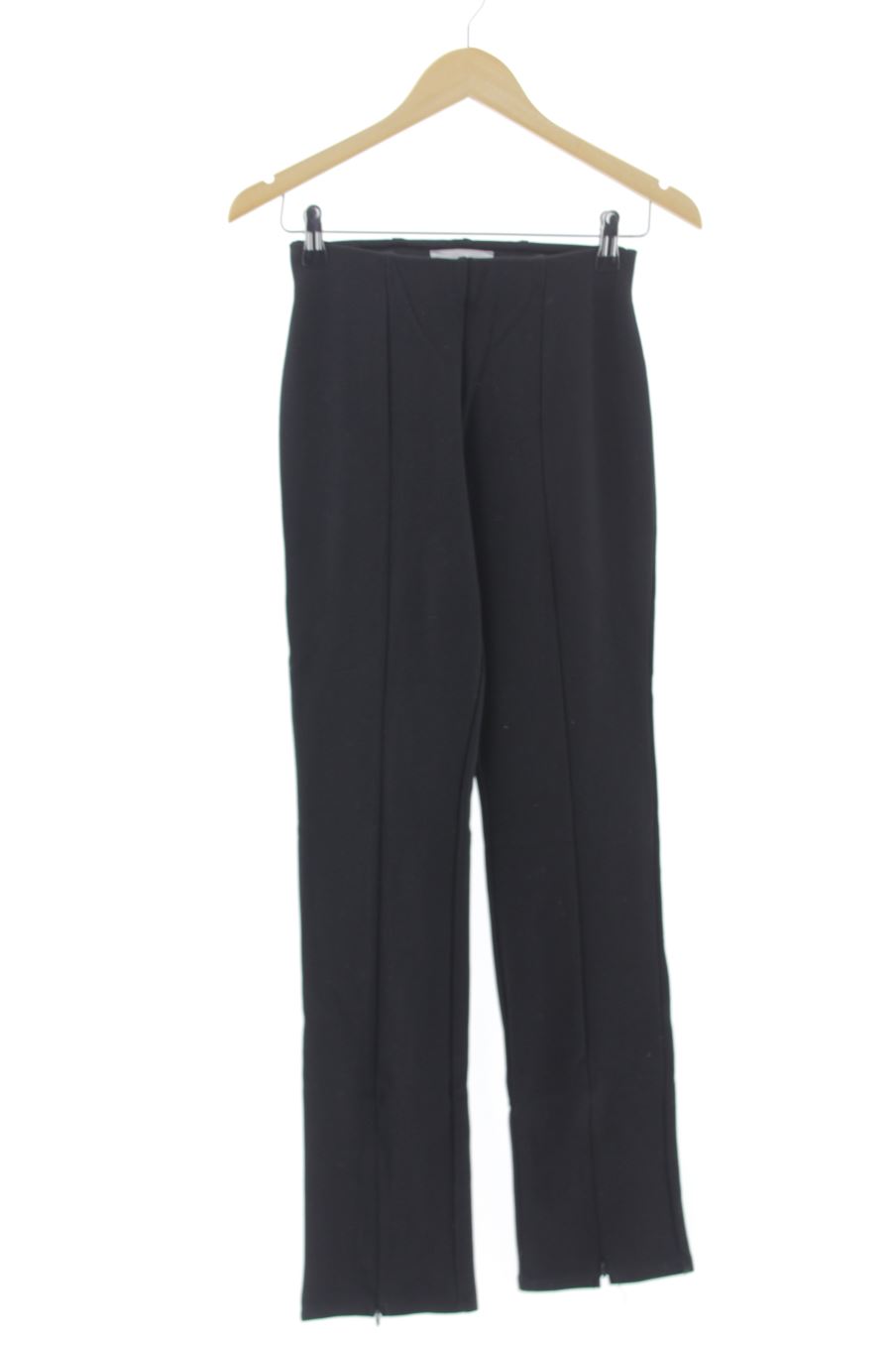 Pantalón de Mango de la talla S, de color negro
