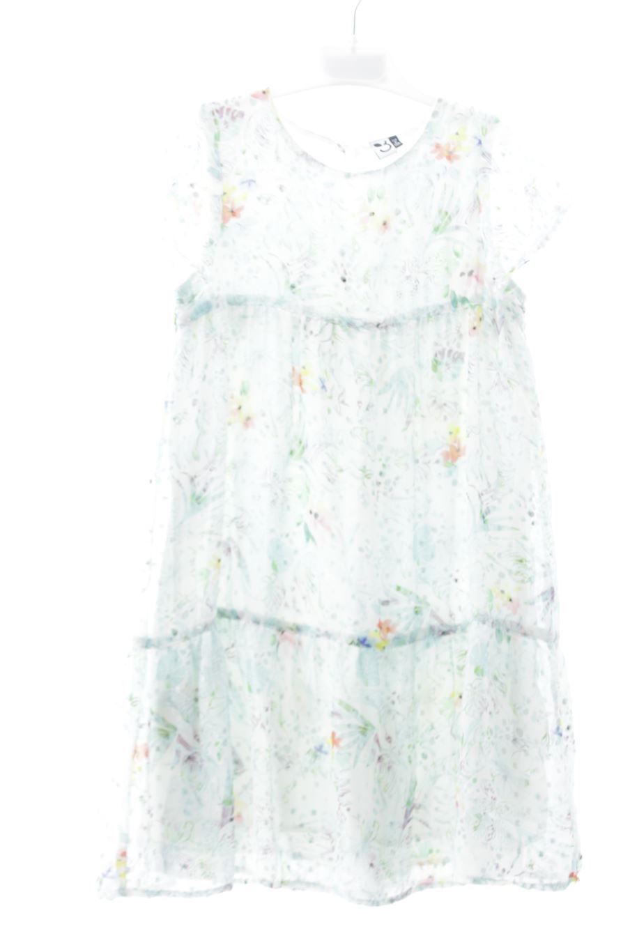 gebraucht 3 Pommes Aufwändiges Kleid Größe 122