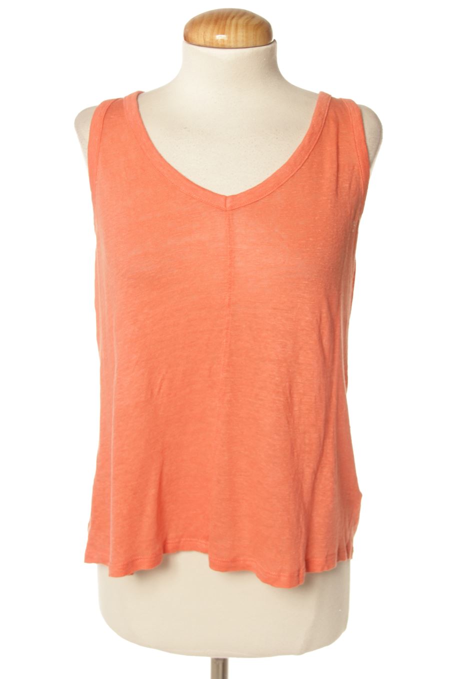 Camiseta sin mangas de Etam de la talla L, de color naranja