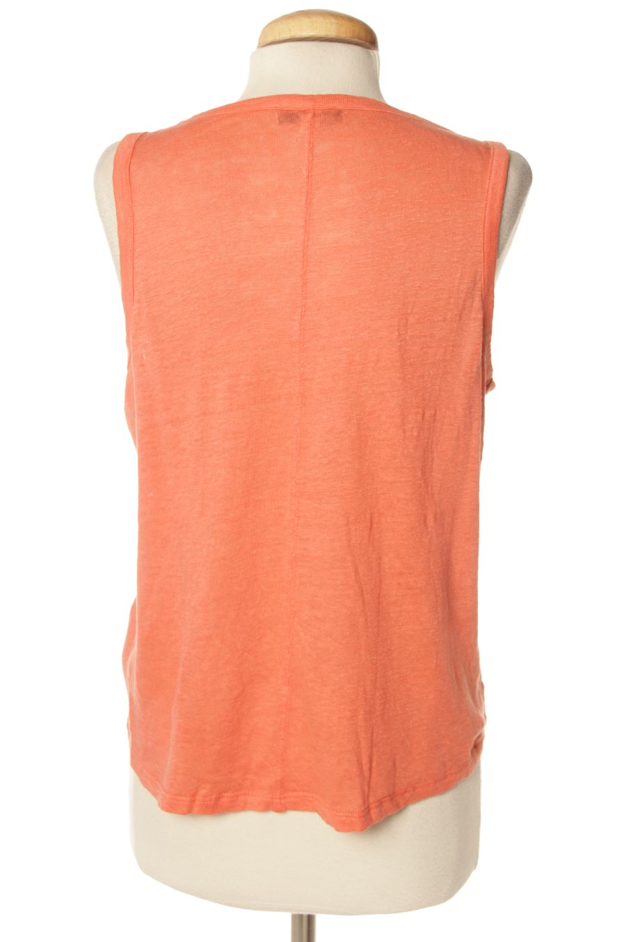 Camiseta sin mangas de Etam de la talla L, de color naranja