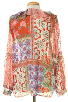 Blouse à manches longues XS Zara