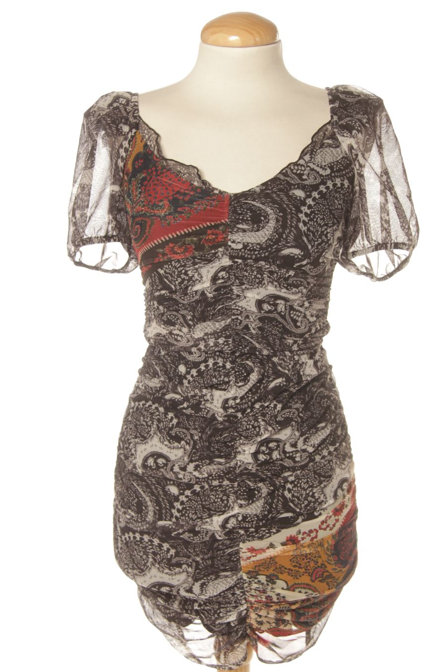 Robe casual Desigual de la taille M, de couleur imprimés