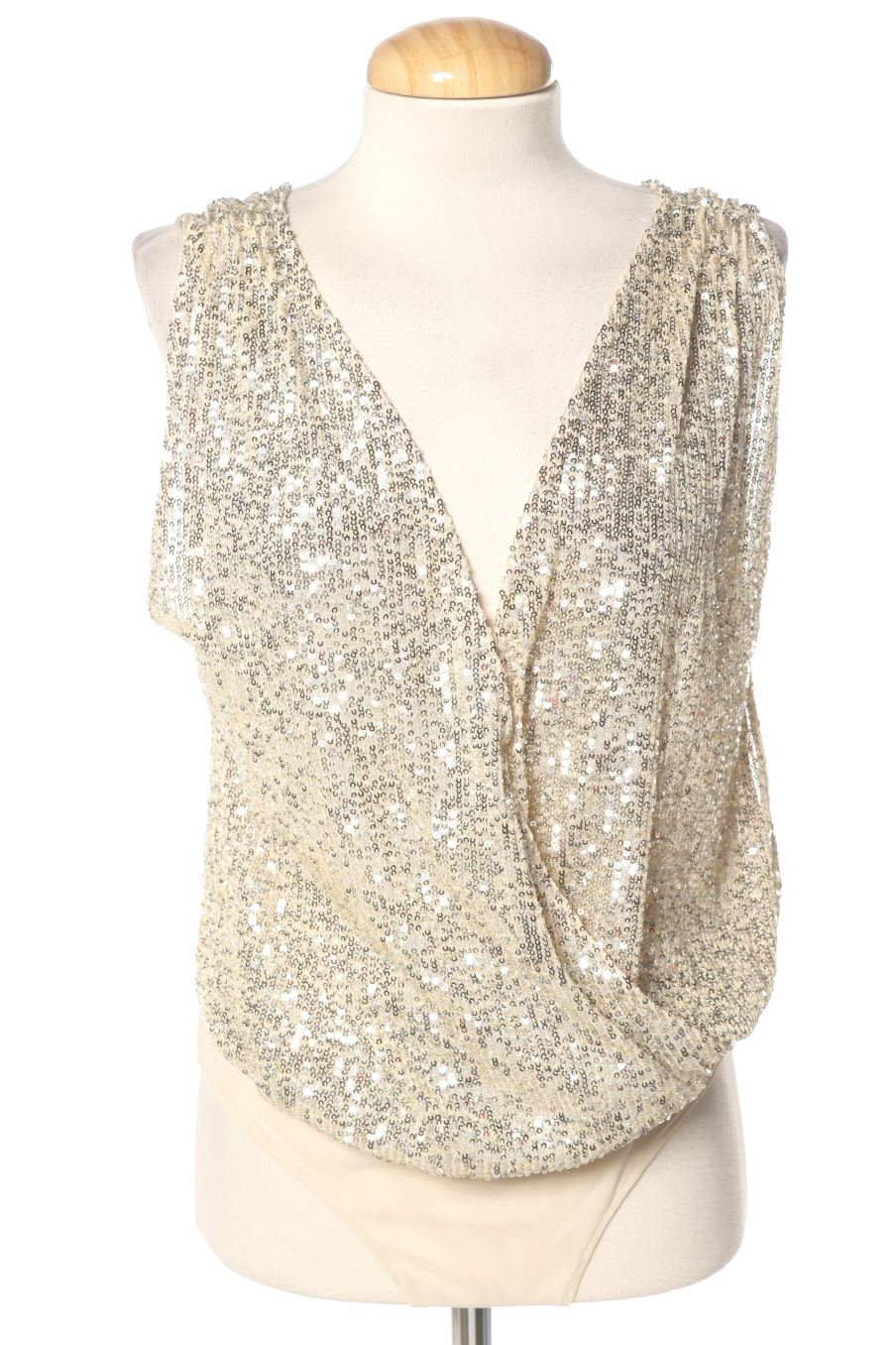 Body von Zara Größe M, Farbe Golden, für